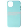 Husa Silicon Turquoise iPhone 11 Pro Max, High Copy, Premium