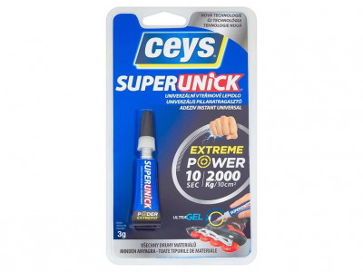 Ceys SUPERUNIC IMMEDATE POWER adeziv, al doilea, 3 g foto