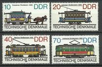 Germania DDR 1986 - Tramvaie 4v. neuzat,perfecta stare(z) foto