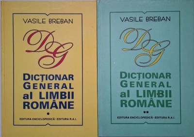 Dictionar general al limbii romane (2 volume) - Vasile Breban foto
