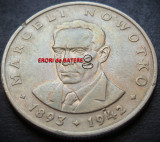 Moneda 20 ZLOTI - POLONIA , anul 1976 *cod 3614 = Marceli Nowotko - EROARE