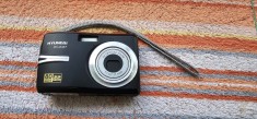 APARAT FOTO DIGITAL HYUNDAI DC-8367 DISPLAY SPART . SE DESCHIDE SE INCHIDE . FUNCTIONEAZA CU 2 BATERII AAA.