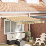 Cortina Retractabilă Manual Multicolour 350 x 250 cm Poliester