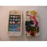 HUSA SILICON IPHONE 4 / 4S ALB ART 3