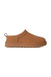 UGG papuci din piele &icirc;ntoarsă Classic Micro culoarea maro, 1173891.CHE