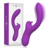 INTENSE - HARRY FLEXIBLE VIBRATOR WITH PURPLE TONGUE, INTENSE FUN