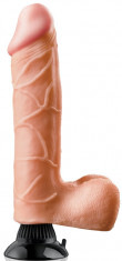 Vibrator REAL FEEL DELUXE No.11, Multispeed, TPR, Natural, 28.6 cm foto