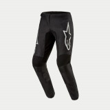 Cumpara ieftin Pantaloni Moto Alpinestars 2024 Fluid Graphite Pants, Negru/Argintiu, Marime 36