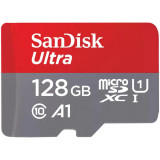 Card de memorie SanDisk Ultra microSDXC, 128GB, 140MB/s, A1 Class 10 UHS-I + SD Adapter A1 Ultra 140MB/s, 128 GB