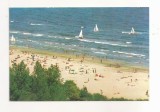 RF132 - Carte Postala - Mamaia. plaja, circulata 1985