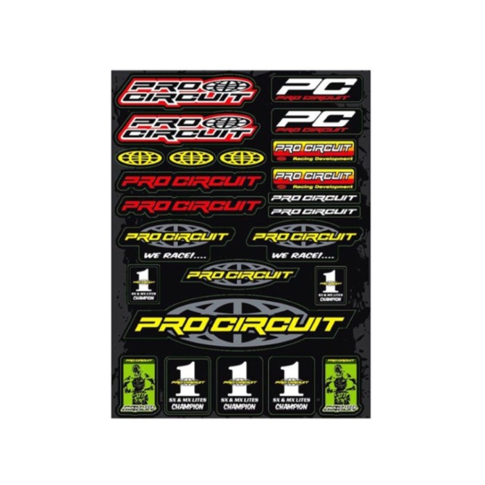Stickere PRO CIRCUIT rezistent UV 4MX