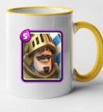 Cana maner galben personalizata Clash Royale - Prince, INOVATIX&reg;. 330ml