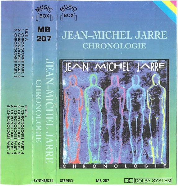 Casetă audio Jean Michel Jarre - Chronologie