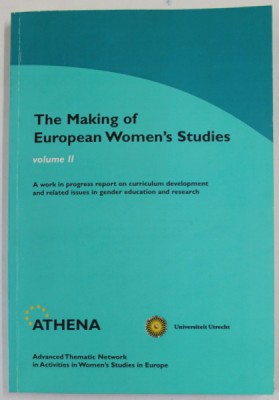 THE MAKING OF EUROPEAN WOMEN&amp;#039;S STUDIES , VOLUME II , 2000 foto