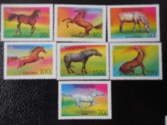 Tanzania-Fauna ,cai-serie completa-nestampilate foto