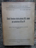 Česk&aacute; literatura druh&eacute; poloviny XIX. stolet&iacute; pro posluchače - IN LIMBA CEHA