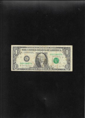 Statele Unite SUA USA 1 dollar 1988A Chicago G seria60138257 foto