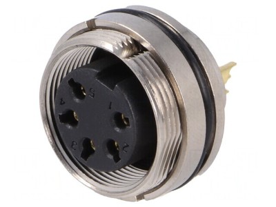 Conector M16 Mamă 5 PIN 250V IP67 foto