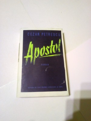 APOSTOL ~ CEZAR PETRESCU foto