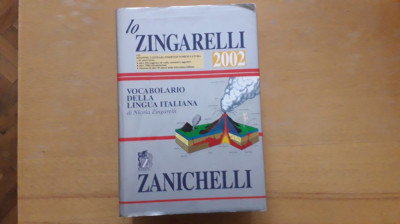 Lo Zingarelli 2002 cu CD - Dictionar limba italiana foto