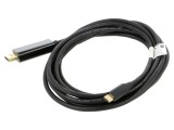 Cablu-adaptor DisplayPort 1.2, USB 3.2 aurit 3m negru Fire