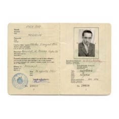 Pa?aportul lui Marin Preda foto