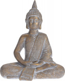 Decoratiune Buddha sitting, 29.5x17x37 cm, oxidat de magneziu, Excellent Houseware