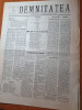 Ziarul demnitatea anul 1,nr. 1 din 24 februarie 1990-prima aparitie