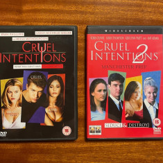 CRUEL INTENTIONS si CRUEL INTENTIONS 2 (2 DVD_uri originale filme!)