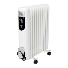 Radiator cu ulei, 11 elementi, putere 800w/1200w/2000w, termostat foto