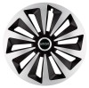 Set 4 capace roti Fox Gri-Negru R17 pentru gama auto Smart, Autohelix MSA