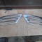 Set ornamente cromate aripi, capotă motor