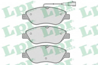 Set placute frana,frana disc FIAT STILO (192) (2001 - 2010) LPR 05P765 foto