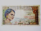 Rara! Republica Malgasa/Madagascar 500 Francs 1966,bancnota din imagini la cel mai mic pret