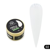 Gel pentru modelarea unghiilor 15 gr, Fiber Builder Gel 02