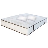 Set Saltea Safir Memory De Luxe 160x200x24 plus 2 perne microfibra 50x70, Tandem
