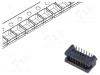 Conector PCB-PCB tată PIN 14 1,27mm TFM aurit SMT 3,7A SAMTEC
