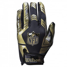 Manusi Wilson NFL Stretch Fit Receivers Gloves WTF930600M negru