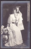 5298 - Queen MARY, Maria &amp; Princess ELISAVETA - old postcard, real photo unused