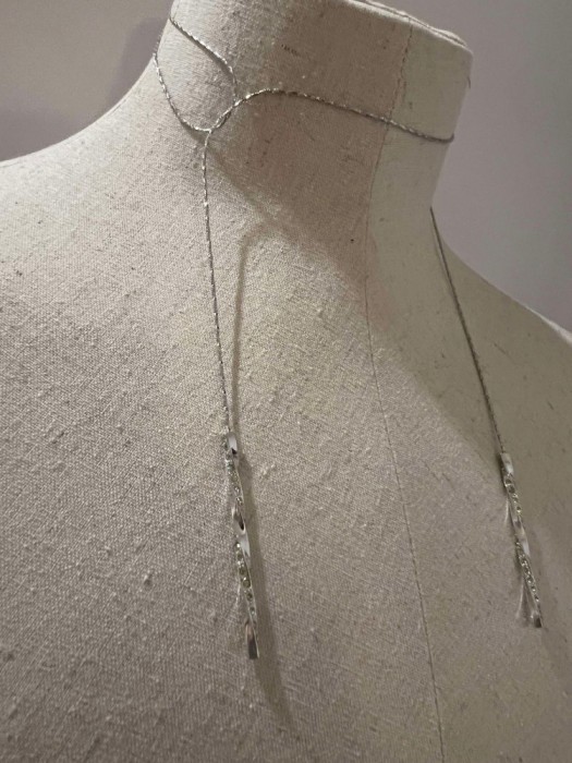Colier- lantisor dama-pandantiv inox placat cu aur 18k si swarovski
