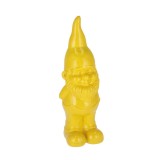 Cumpara ieftin Figurina Gnom polirasina galbena 8,5 x 9,5 x 28 cm