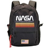 Rucsac NASA Fan Fight Black, 31x44x18 cm, Karactermania