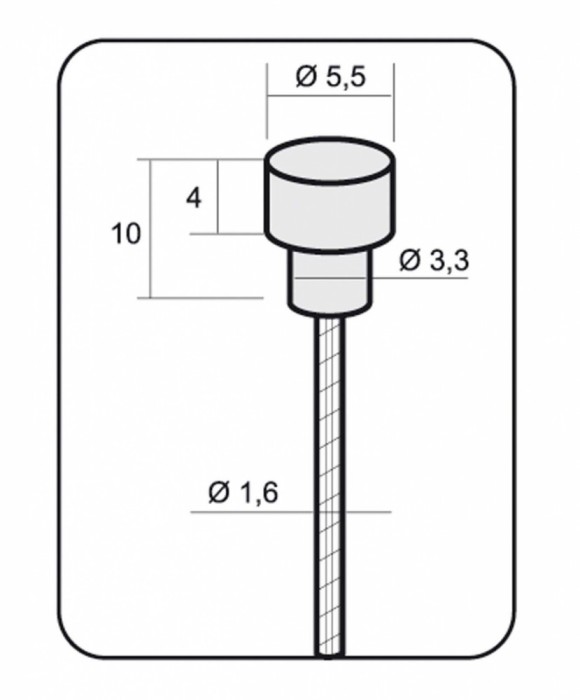 Cablu Frana Alligator Cursiera Campagnolo L-1700mm &Atilde;&tilde;1,6 Inox Inoxidabil Cod:463510100RM