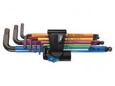 Set chei imbus Hex-Plus sferic 9 bucăți