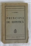 Principii de estetica &ndash; G. Calinescu, 1939