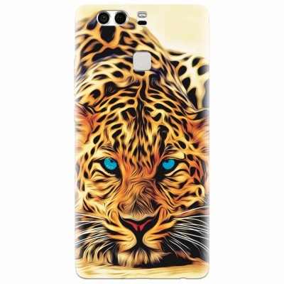 Husa silicon pentru Huawei P9 Plus, Animal Tiger foto