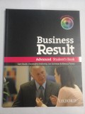 BUSINESS RESULT Advanced Student&#039;s Book (+ CD) - Kate Baade; Christopher Holloway; Jim Scrivener; Rebecca Turner