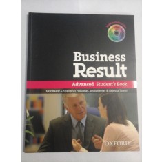 BUSINESS RESULT Advanced Student&#039;s Book (+ CD) - Kate Baade; Christopher Holloway; Jim Scrivener; Rebecca Turner
