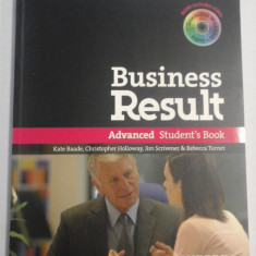 BUSINESS RESULT Advanced Student's Book (+ CD) - Kate Baade; Christopher Holloway; Jim Scrivener; Rebecca Turner