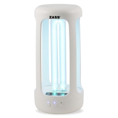 Lampa germicida cu lumina UV Zass ZUVS 01, 20 W, rata de sterilizare 99.99%, culoare neagra ProDesign DailyAppliances